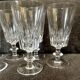 Set of 9 bayel crystal wine glasses elegance table art