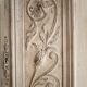 Old door patinated shabby chic
