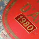 Brass art cinema plaque