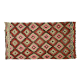 Anatolian handmade kilim rug 354 cm x 197 cm