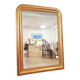 Antique gilded mirror Louis Philippe