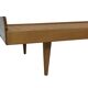 Vintage daybed 1960s minimalist design in Teak wood