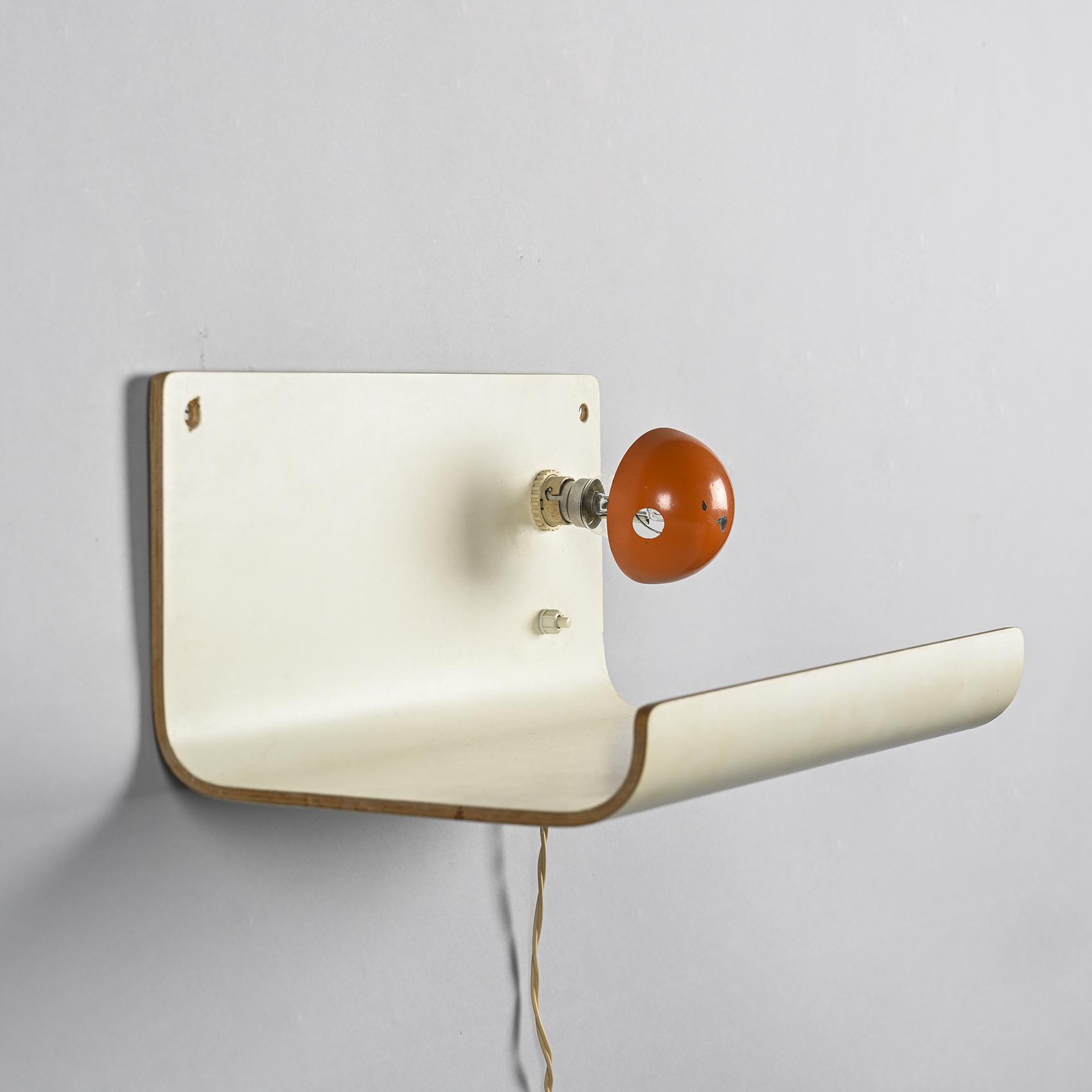 Pair of illuminating bedside tables, Pierre Guariche circa 1968