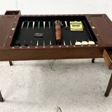 Louis XVI period "Tric Trac" gaming table in 18th century mahogany.