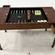 Louis XVI period "Tric Trac" gaming table in 18th century mahogany.