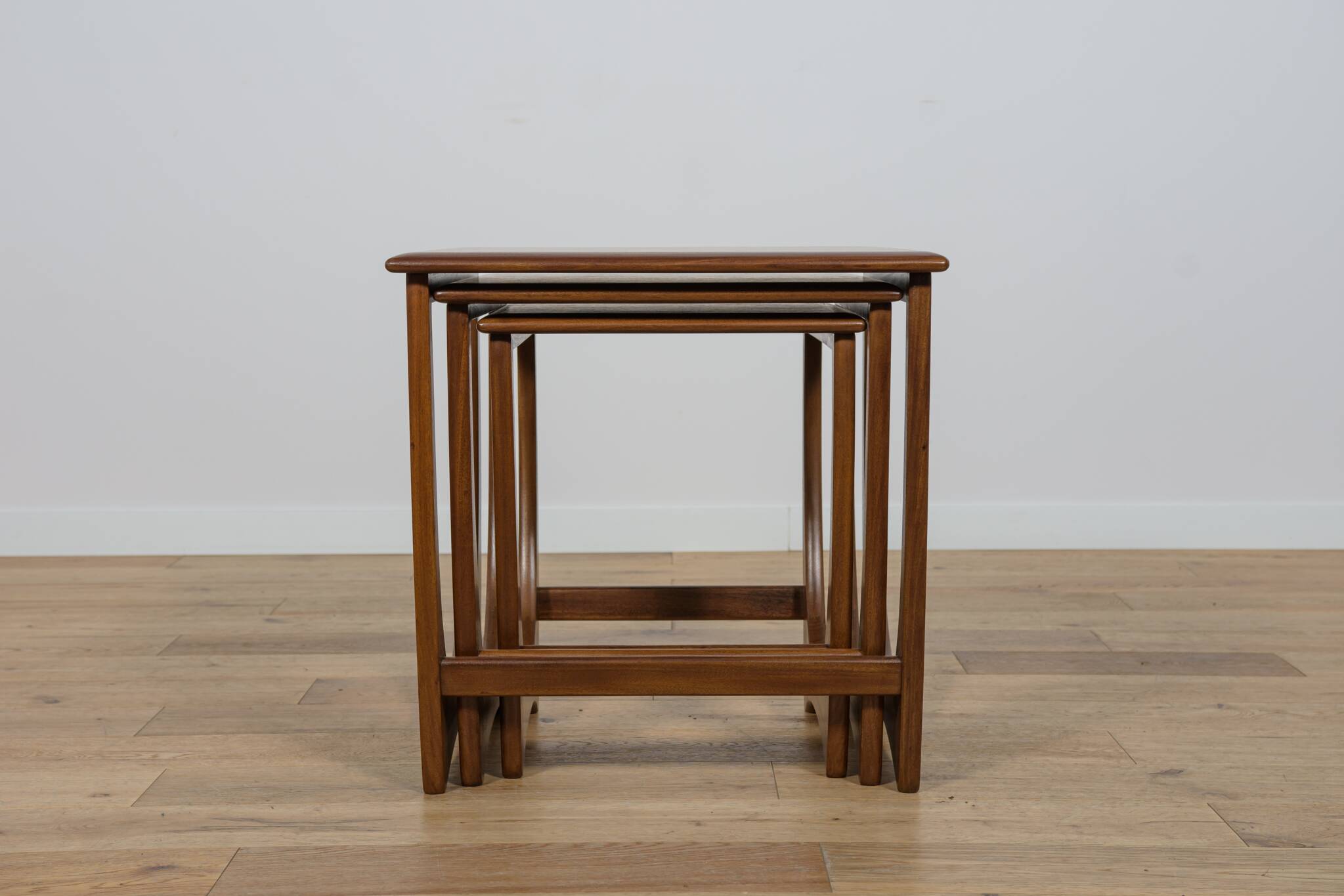 Mid-Century Teak Nesting Tables by V. Wilkins for G-Plan, United Knigdom, 1970s, Set of 3