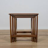 Mid-Century Teak Nesting Tables by V. Wilkins for G-Plan, United Knigdom, 1970s, Set of 3