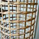 Large wicker pendant light