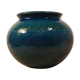 Ball vase Bitossi Aldo Londi, Rimini Blue