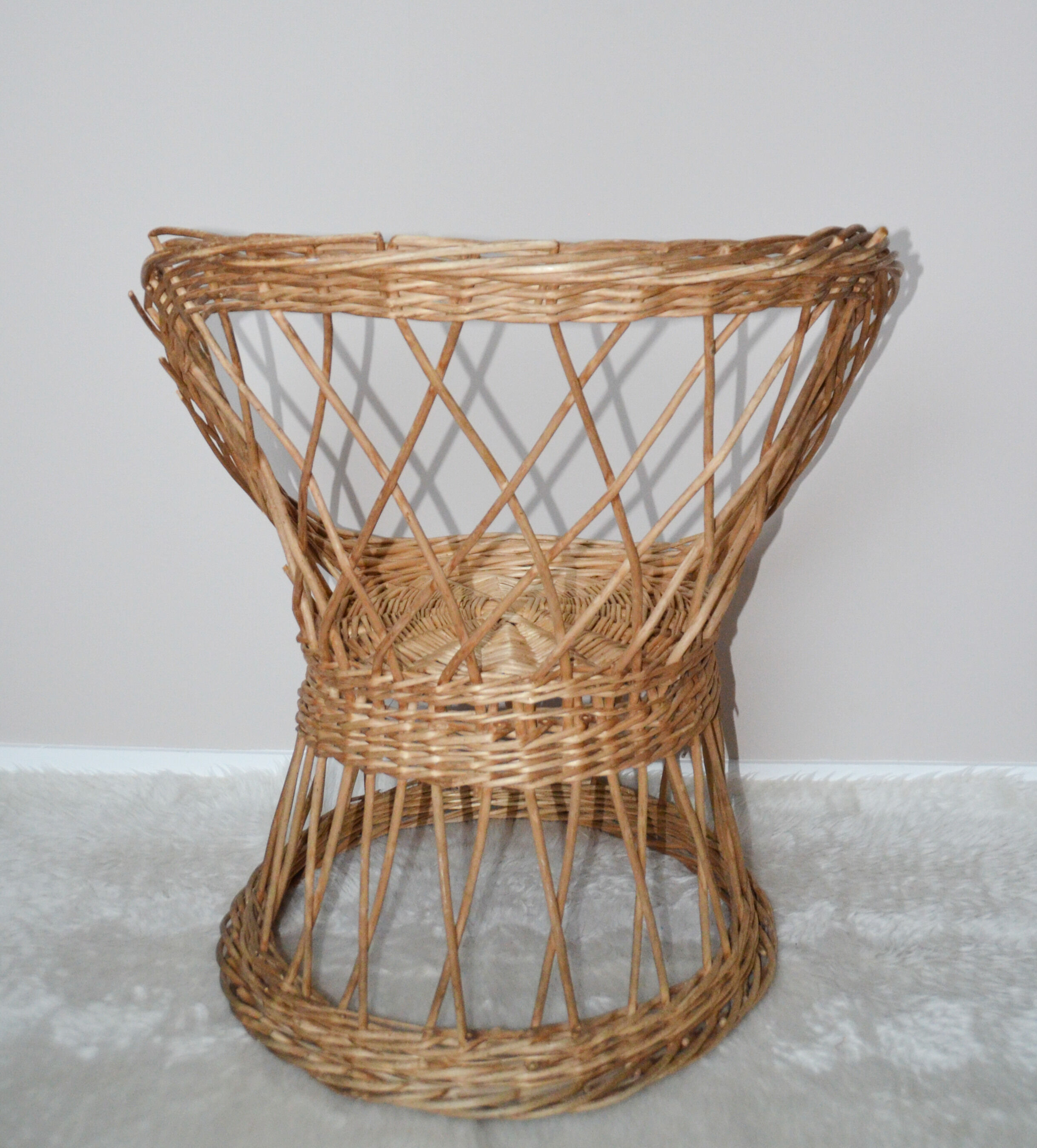 Rattan armchair