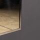 Vintage 20thc italian wall mounted mirror, milan c.1950