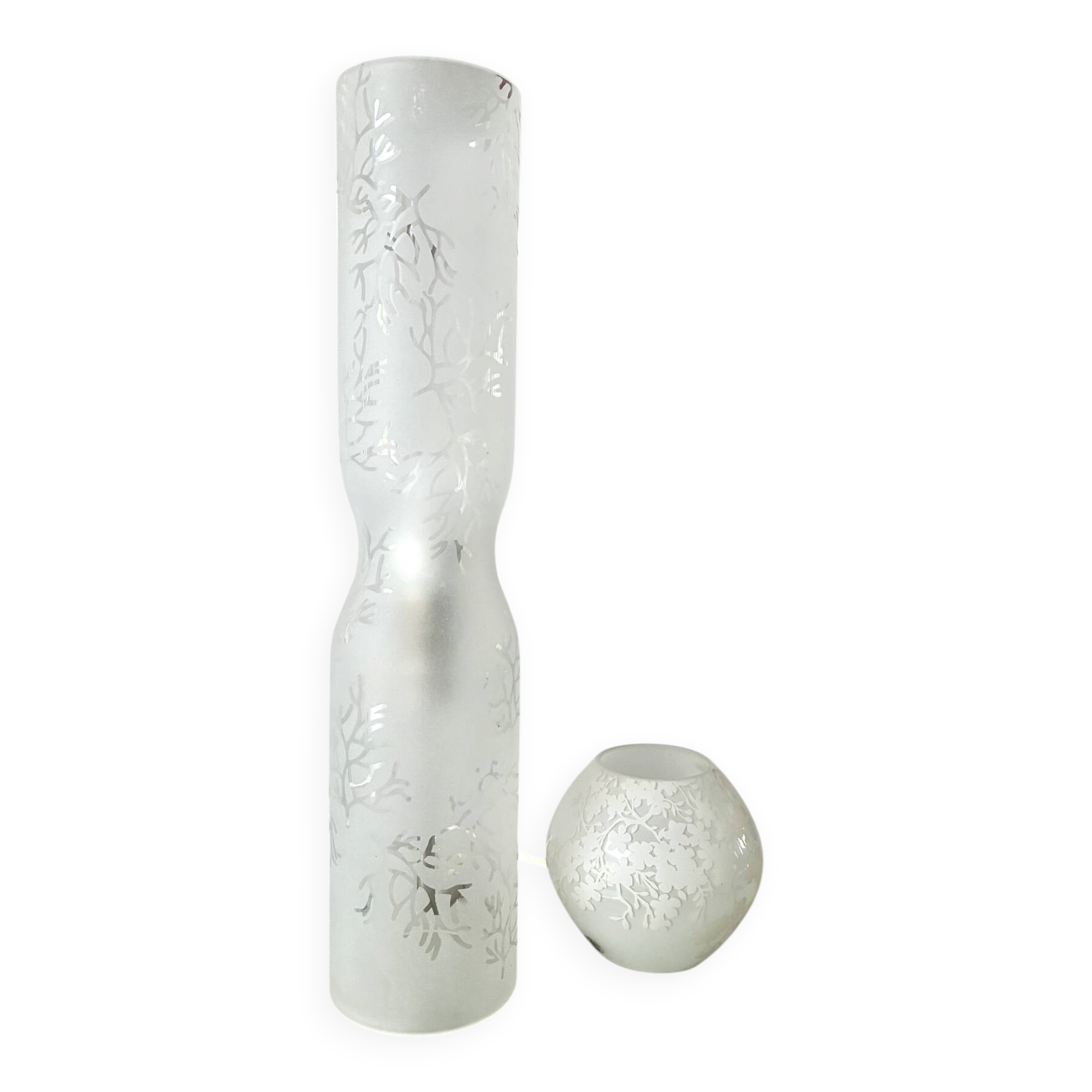 Paire lampes IKEA Knubbig  1990 par Michiko Nakata