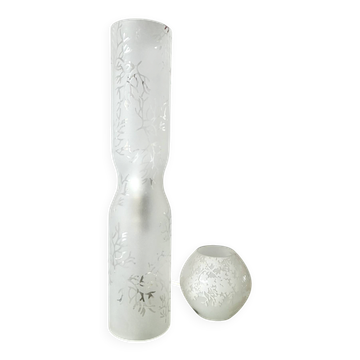 Paire lampes IKEA Knubbig  1990 par Michiko Nakata
