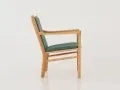 Beech armchair, Danish design, 1970s, designer: Erik Ole Jørgensen, manufacture: Tarm Stole & Møbelfabrik