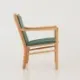 Beech armchair, Danish design, 1970s, designer: Erik Ole Jørgensen, manufacture: Tarm Stole & Møbelfabrik