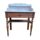 Toilet table - Dressing table Louis Philippe white marble