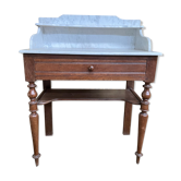 Toilet table - Dressing table Louis Philippe white marble