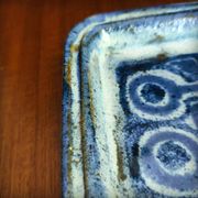 Wall plate in ceramic by Herluf Gottschalk Olsen, Denmark, 1960s