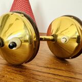 Ensemble de 2 appliques murales en laiton de Rupert Nikoll