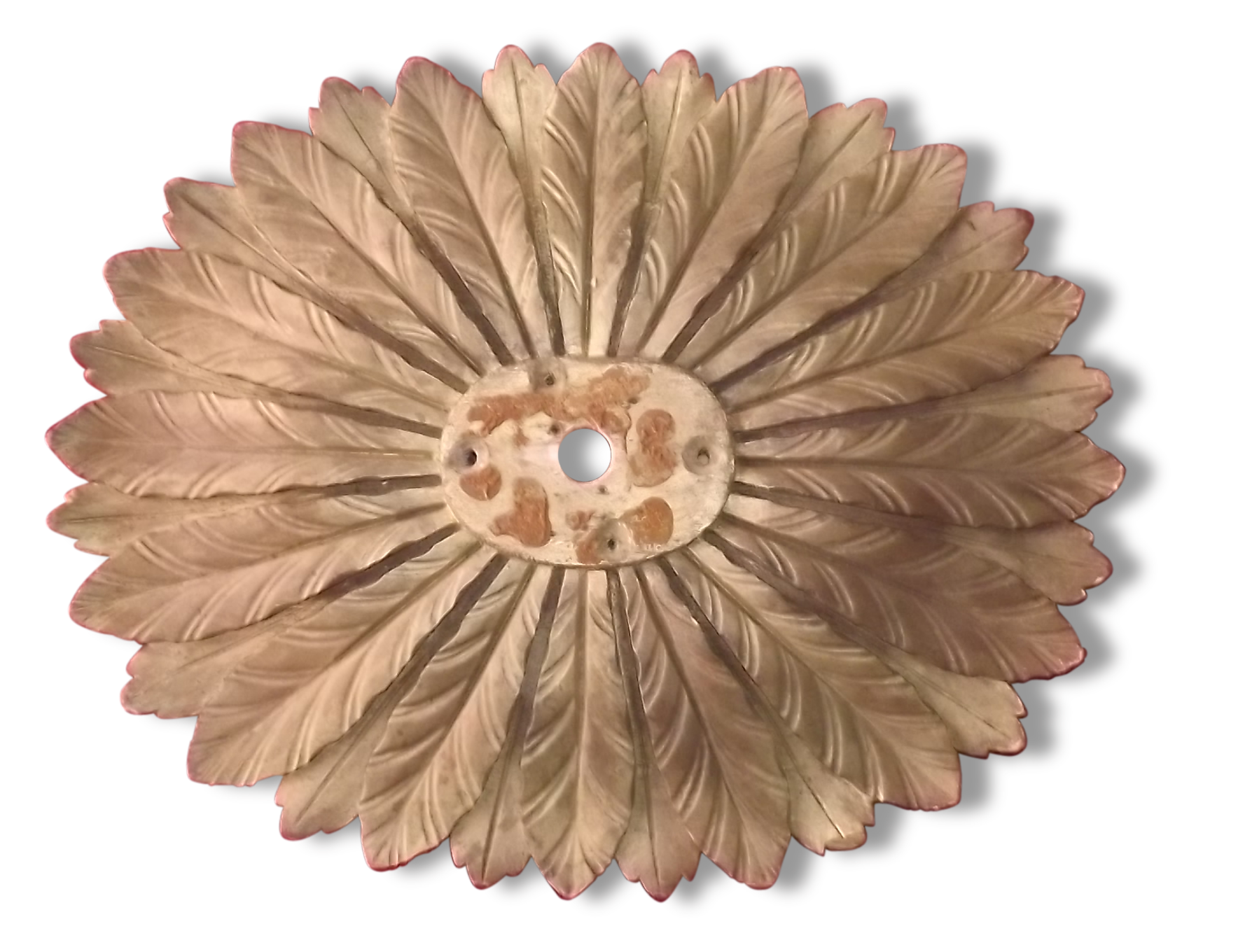 Rosace de Plafond Bois Dor 19 me Selency Rosace de Plafond Bois Dor 19 me Selency