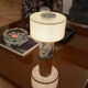 Chocolate varnished coffee table Pastill