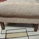 Daybed, vintage 1970s chaise longue with headrest.