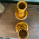 Pair of ceramic candle holders from Biot