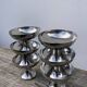 6 Italian stainless steel bowls