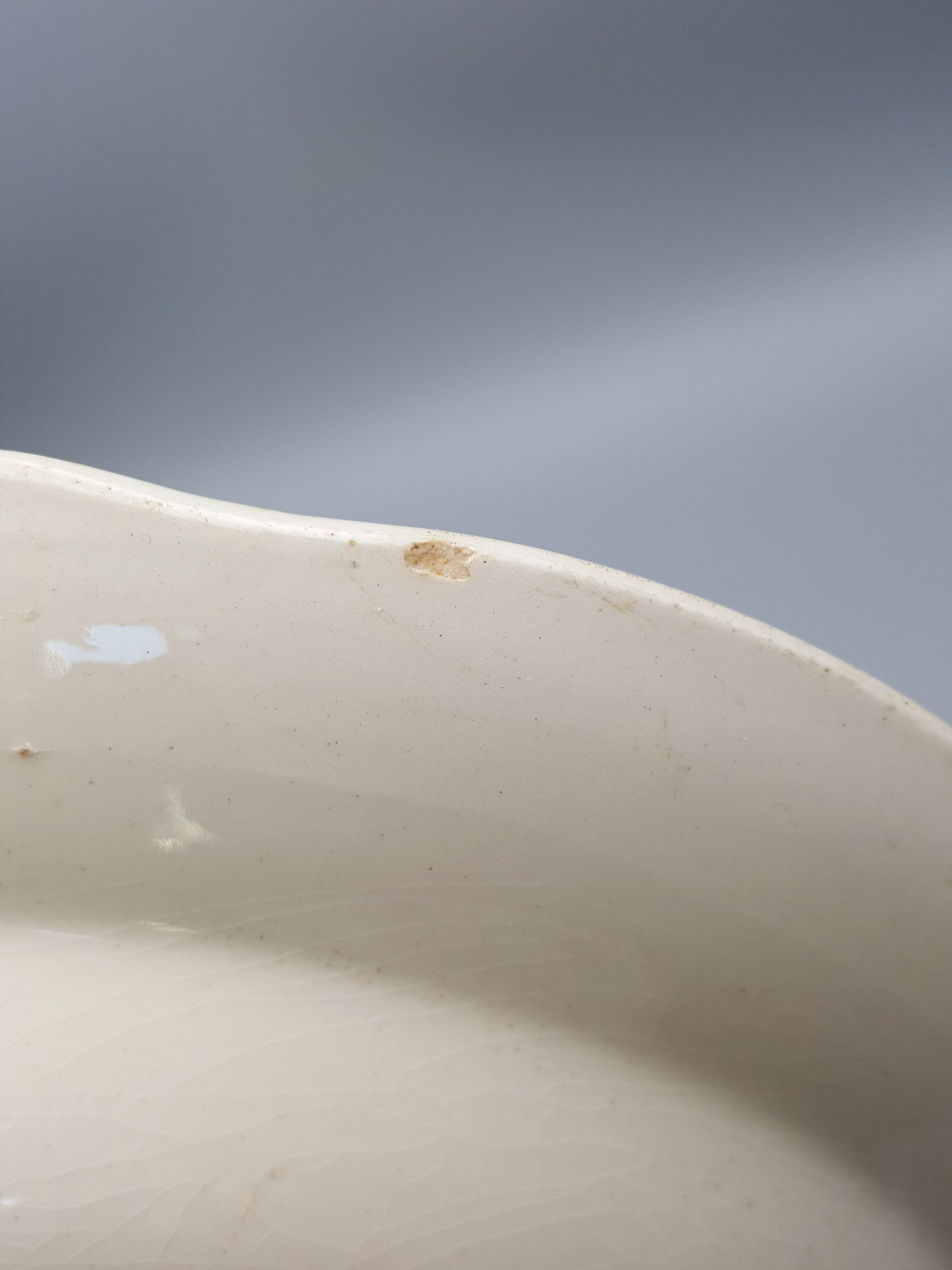 Series of 5 hollow plates Villeroy and Boch décor Mettlach flowers