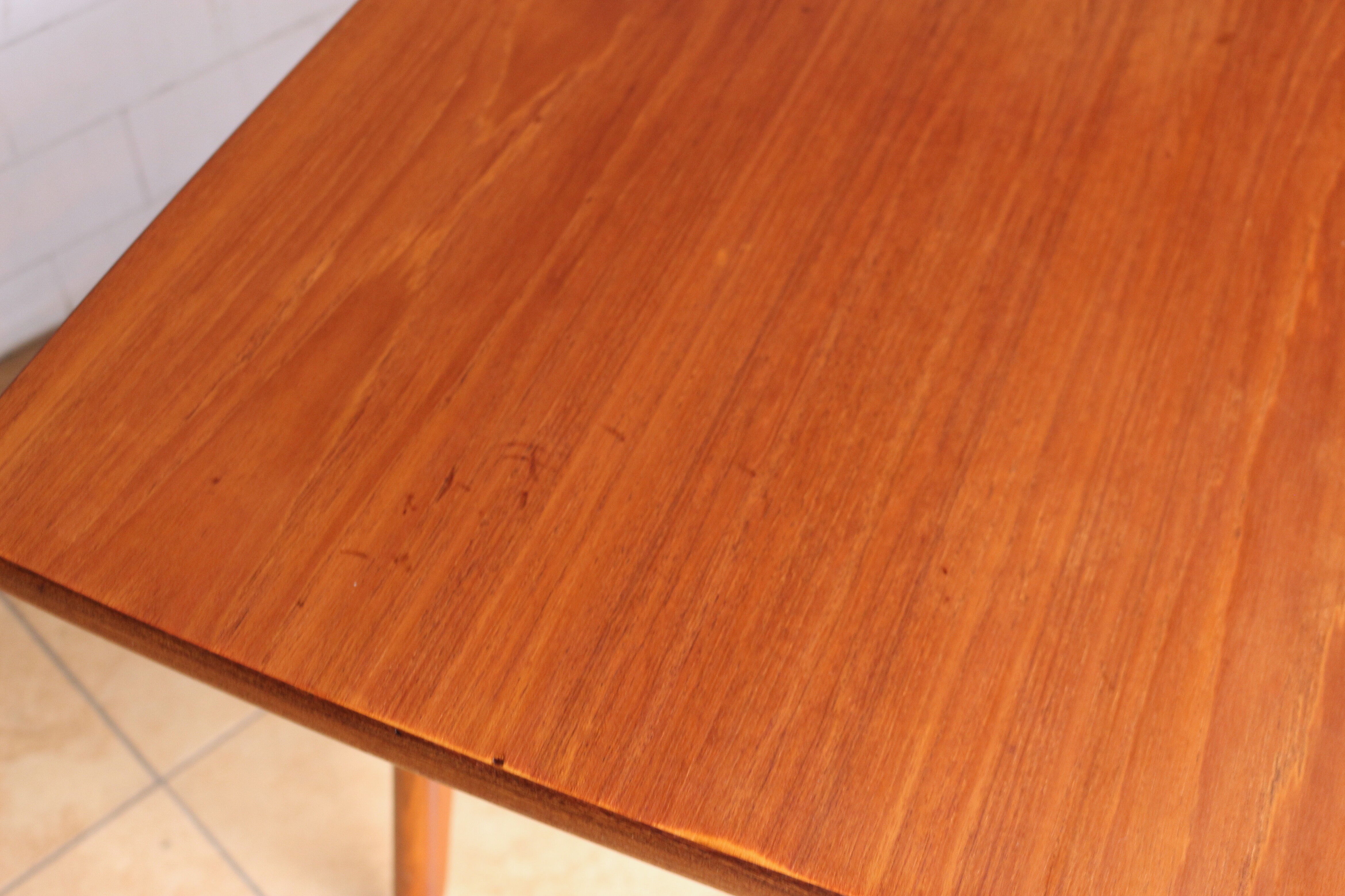 Mid century teak coffee table by Aase Dreieri, Norway 1950