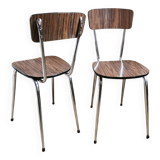 2 formica chairs, 1960s