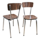 2 formica chairs, 1960s