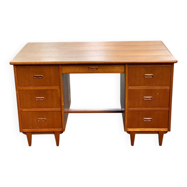Bureau scandinave en teck 1970 Danemark — Beyit