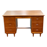 Scandinavian teak desk 1970 Denmark