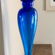 Turquoise blue candle holder