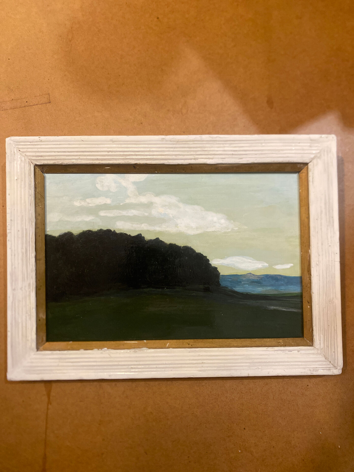 Peinture de forêt - huile originale