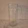 thick moulded glass octagonal jug – France – 1950s–1960s