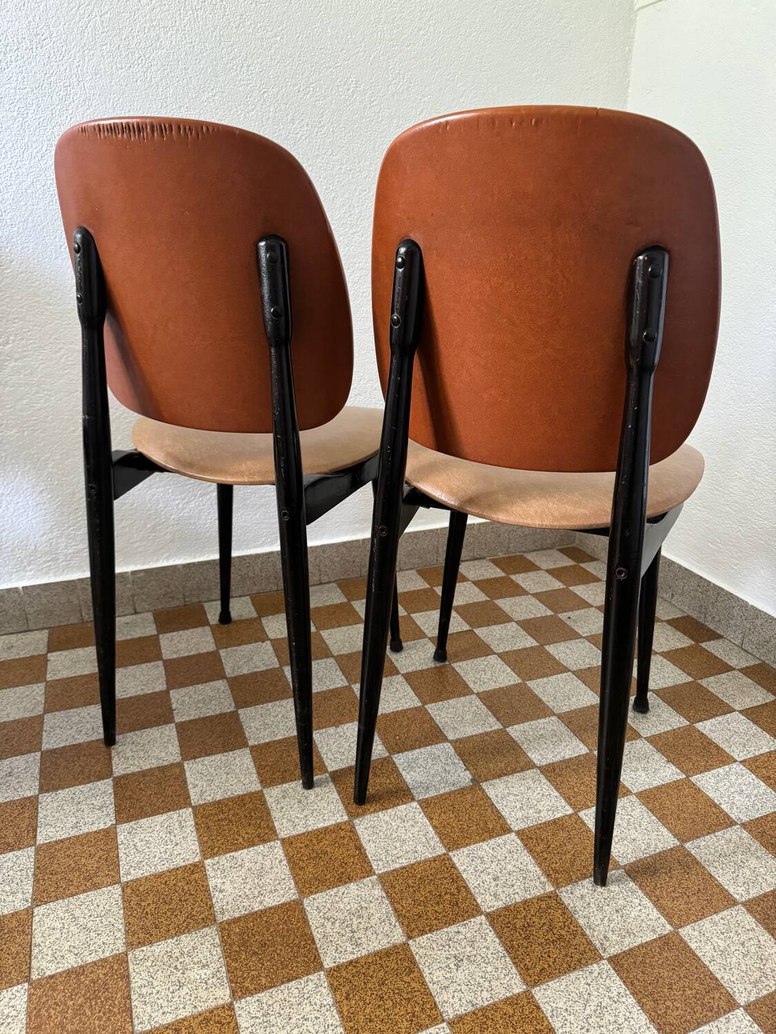 Baumann Pegasus chairs from the 60s (X4)