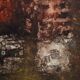 Peinture abstraite américaine signée J. Wolff