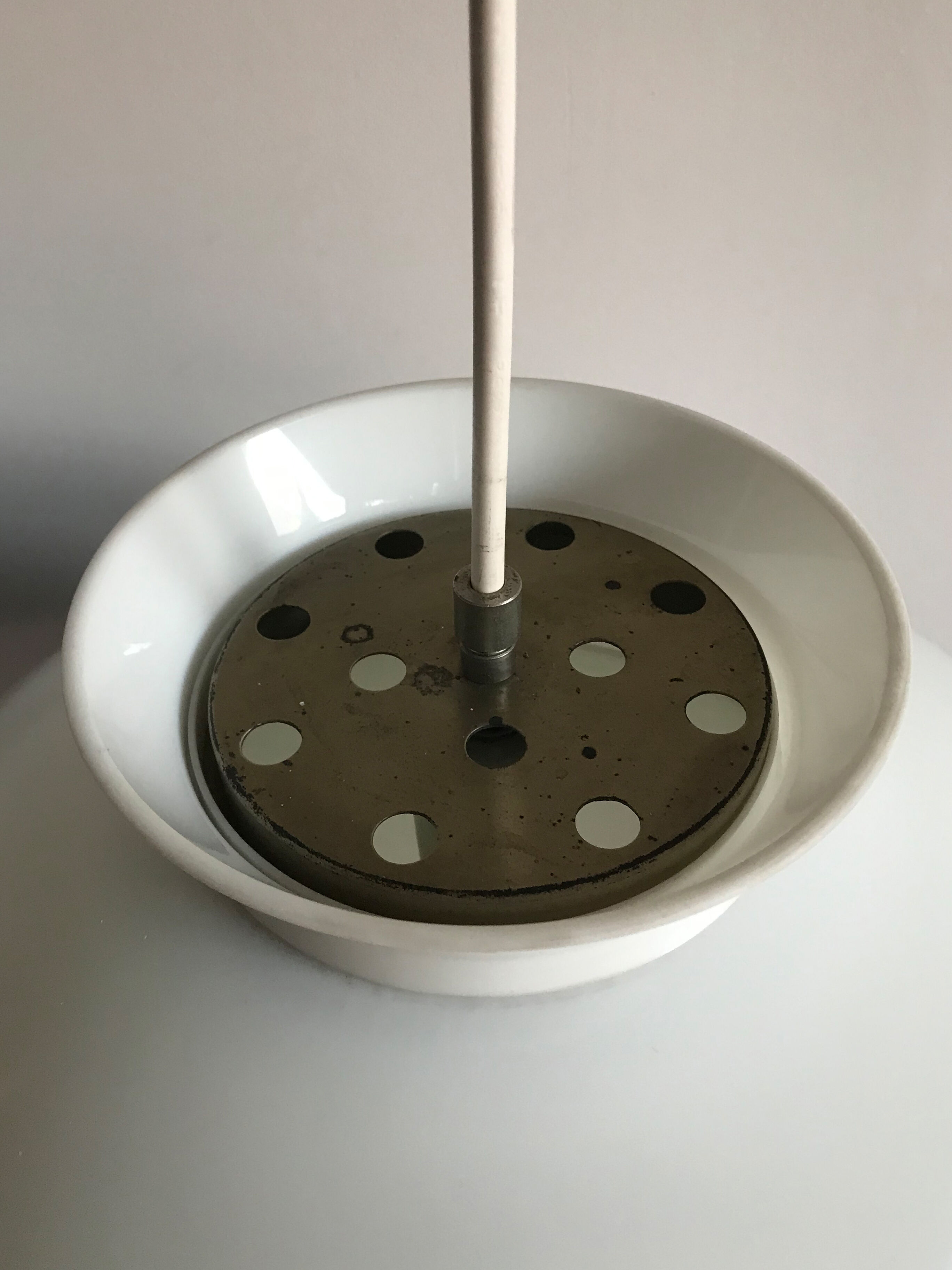 Achille e Pier Giacomo Castiglioni per Kartell plastic pendant lamp, 1959