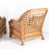 Rattan lounge