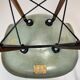Eames Herman Miller DSW side chairs in seafoam green with imperfections