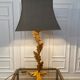 Sculptural bronze lamp, Fondica, Paris