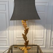 Sculptural bronze lamp, Fondica, Paris
