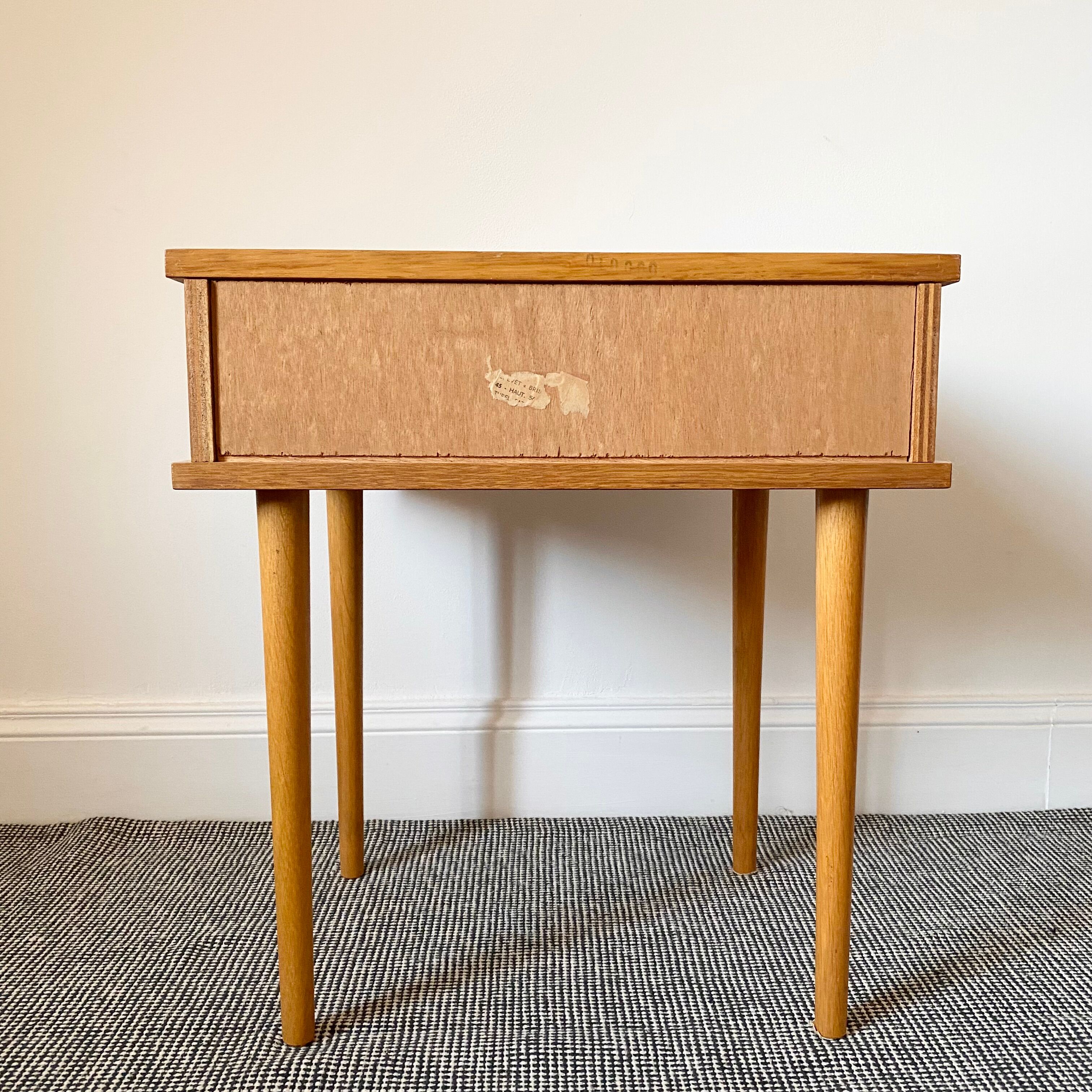 Vintage bedside table