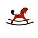 Konrad Keller rocking horse, 1950s