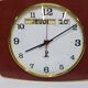 Vintage Jaz Transistor Wall Clock with Day and Date Calendar Formica