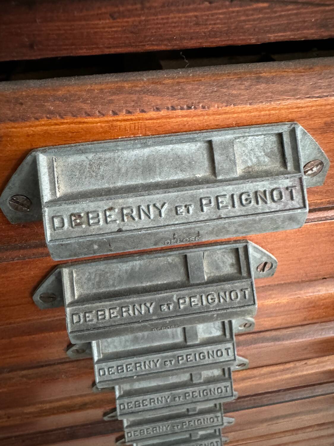 Old printing furniture