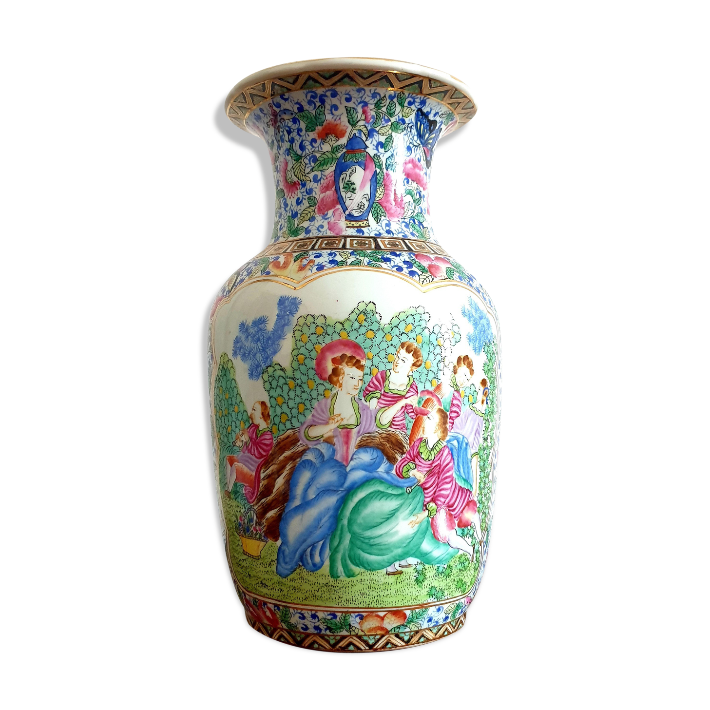 Asian vase