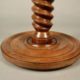 Column screw press in beech